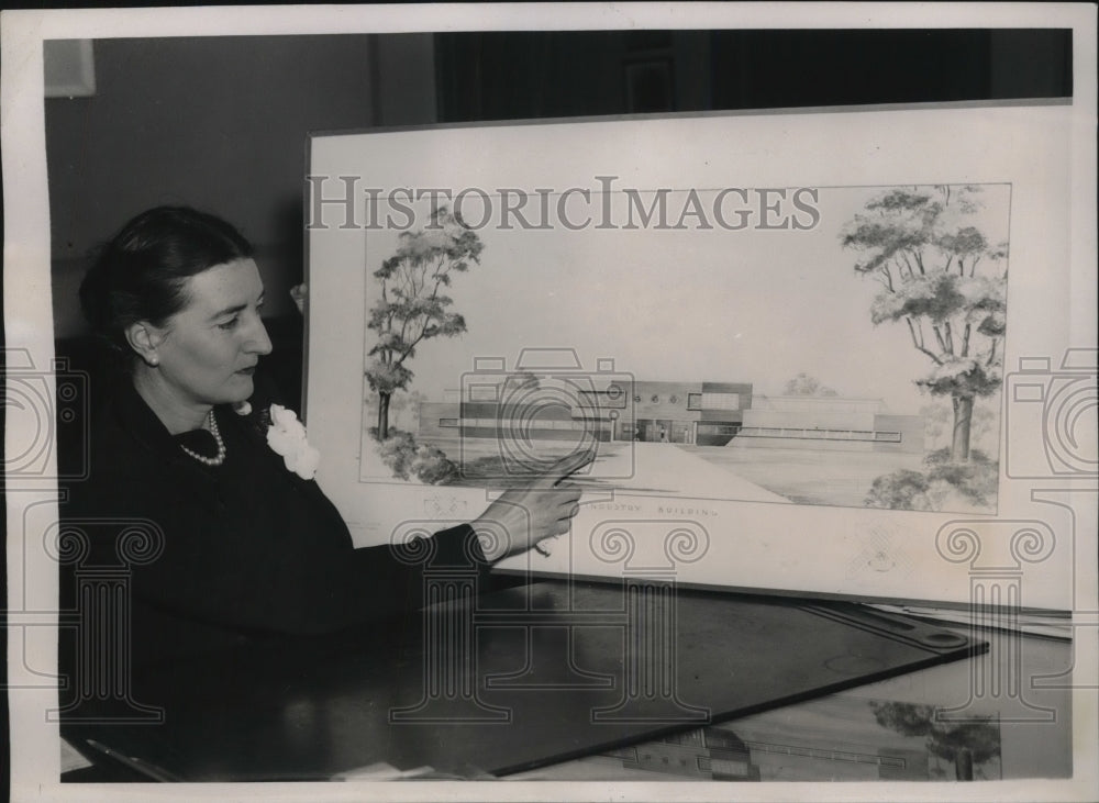 1939 Helen Horonimus, Super of Federal Inst. for Women in Dallas, Tx - Historic Images