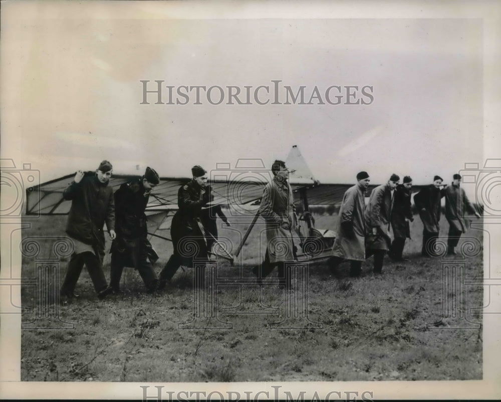 1939 English Youth receiving Gliber training-Historic Images