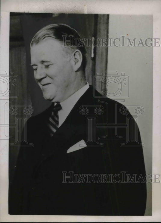 1937 Press Photo Richard Dwight named in connection with income tax scheme - Historic Images