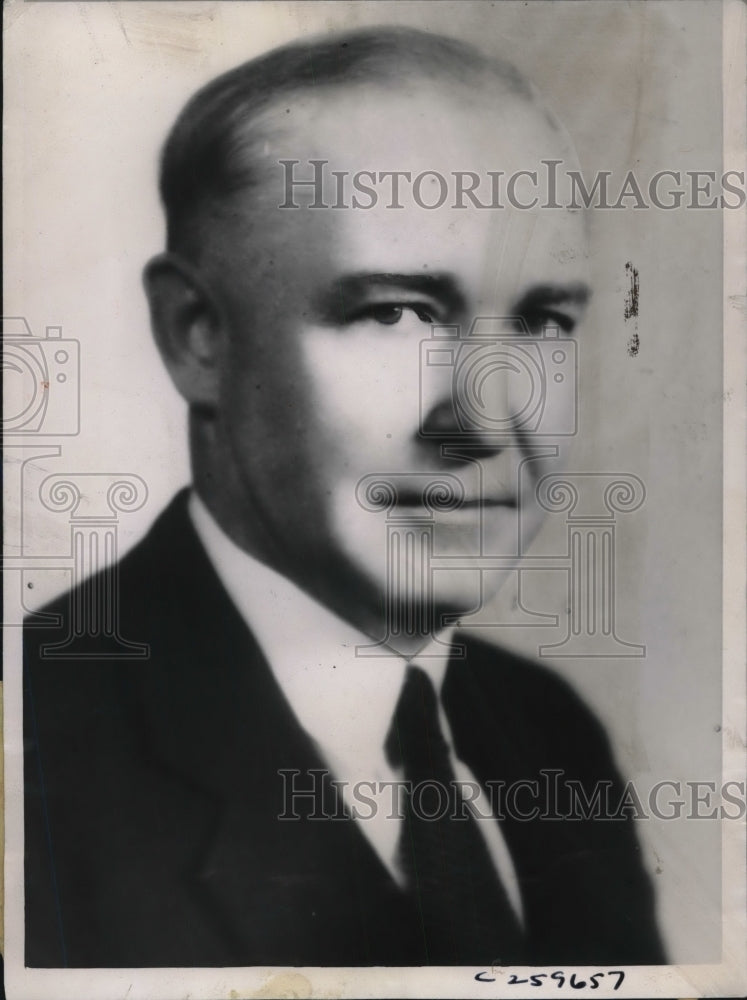 1934 Col OW Hods professor of History University of Tulsa - Historic Images