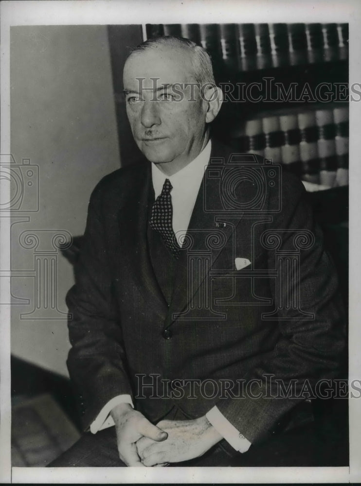 1935 General John J O'Ryan rebuttal witness show at Hunterdon Court - Historic Images