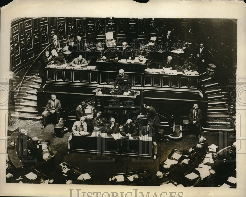 1927 Press Photo The 24th Congress Of The Interparliamentary Union At Luxembourg-Historic Images