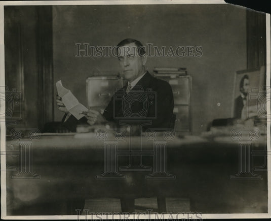 1928 Press Photo W.O. Mays, prohibition admin for KY & Tenn-Historic Images
