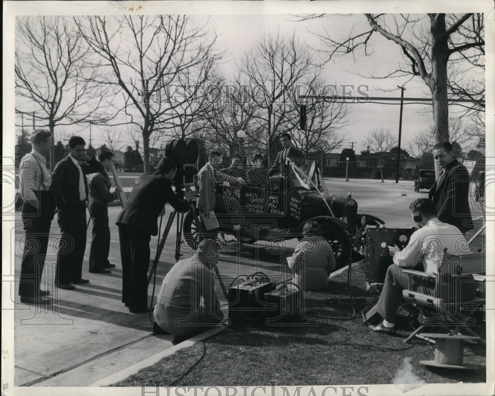 1939 Cinematography classes at University of Southern California - Historic Images