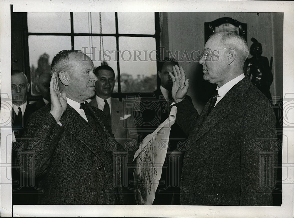 1938 Press Photo Brigadier Gen. Russell B. Putnam, Major Gen. Thomas Holcomb - Historic Images