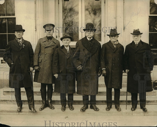 1923 Press Photo American War Veterans Sands, G Richards, J Gren-Historic Images