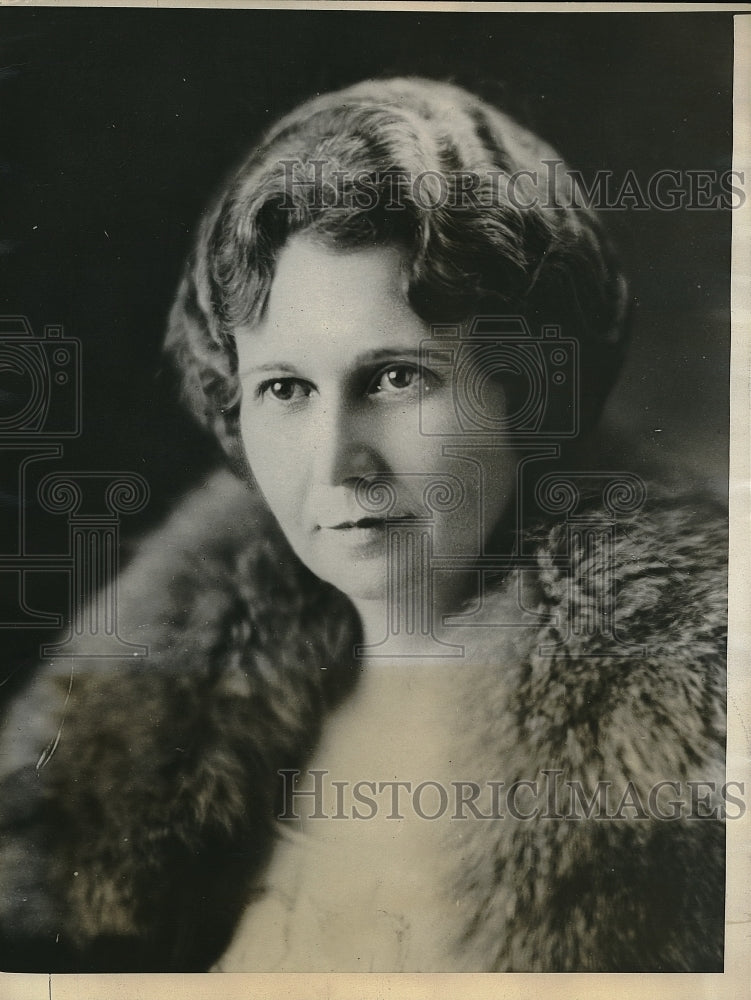 1924 Press Photo Mrs Charlotte M Lea sue ex LA Police chief August Vollmer - Historic Images