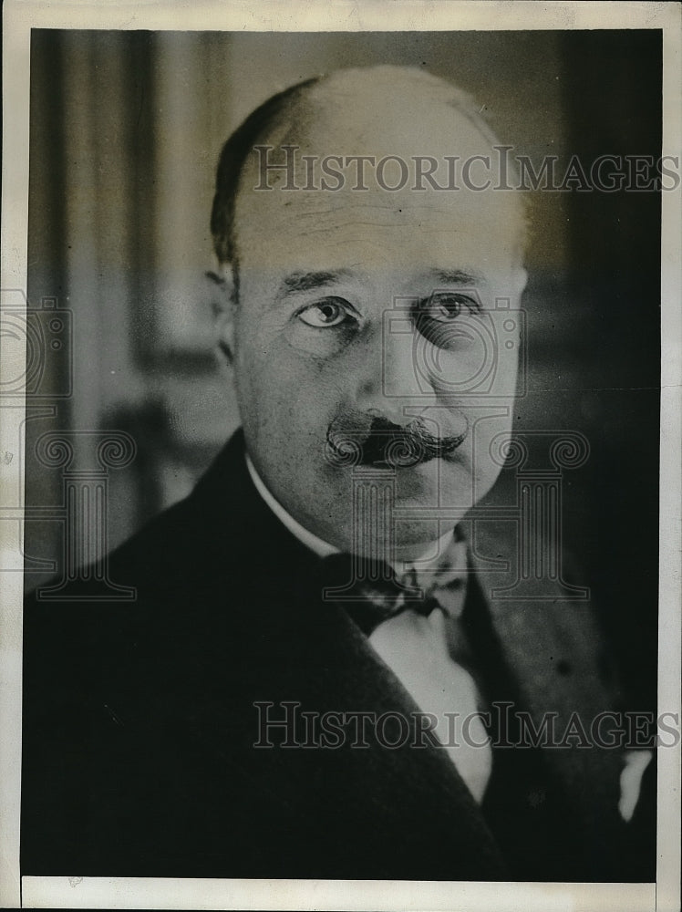 1935 Press Photo Andre Francois-Boncet,French Amb. to Germany - Historic Images