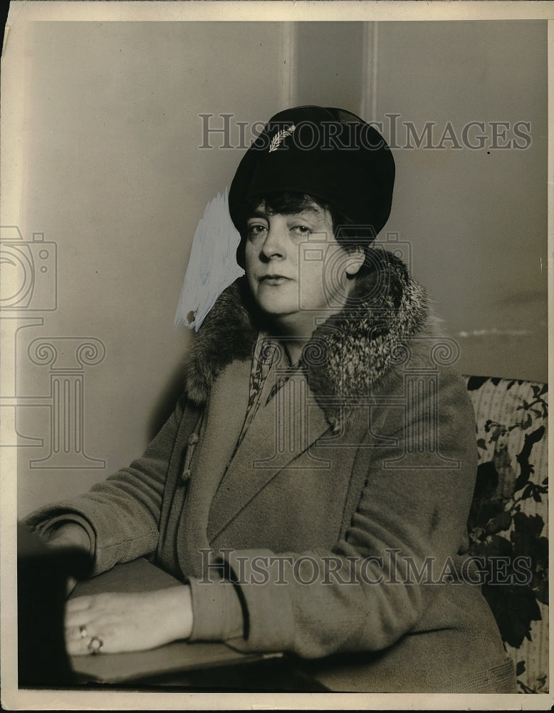 1927 Press Photo Mrs. Oscar Hammerstein, Wife of Lyricist and Playwright - Historic Images