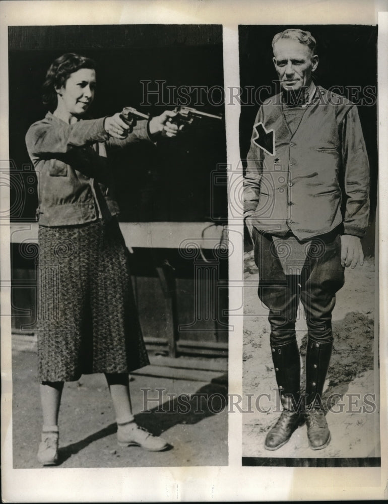 1933 Marion Bemmelmeyer fired 40 shots at Heard McClellan - Historic Images