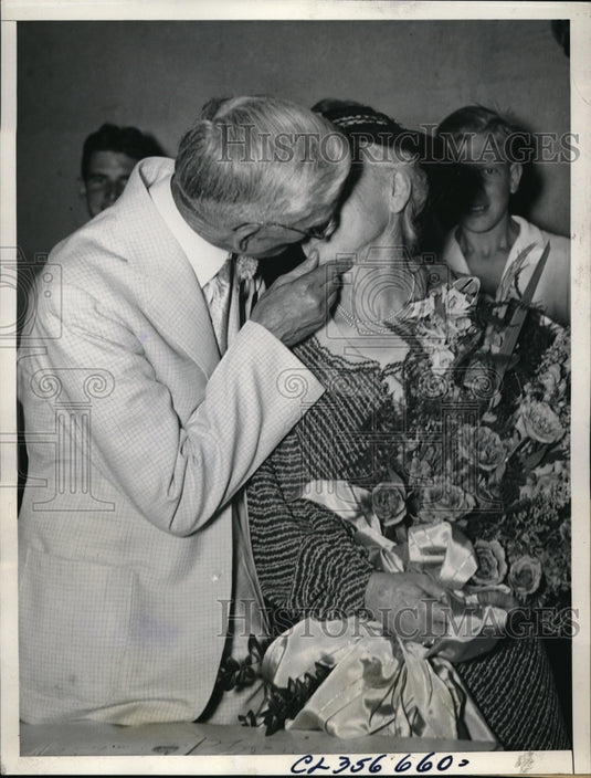 1936 Press Photo Mrs Francis L Townsend at The Townsend National Conference - Historic Images