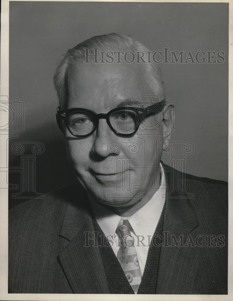 1961 Press Photo Portrait Of Bll Pitt - Historic Images