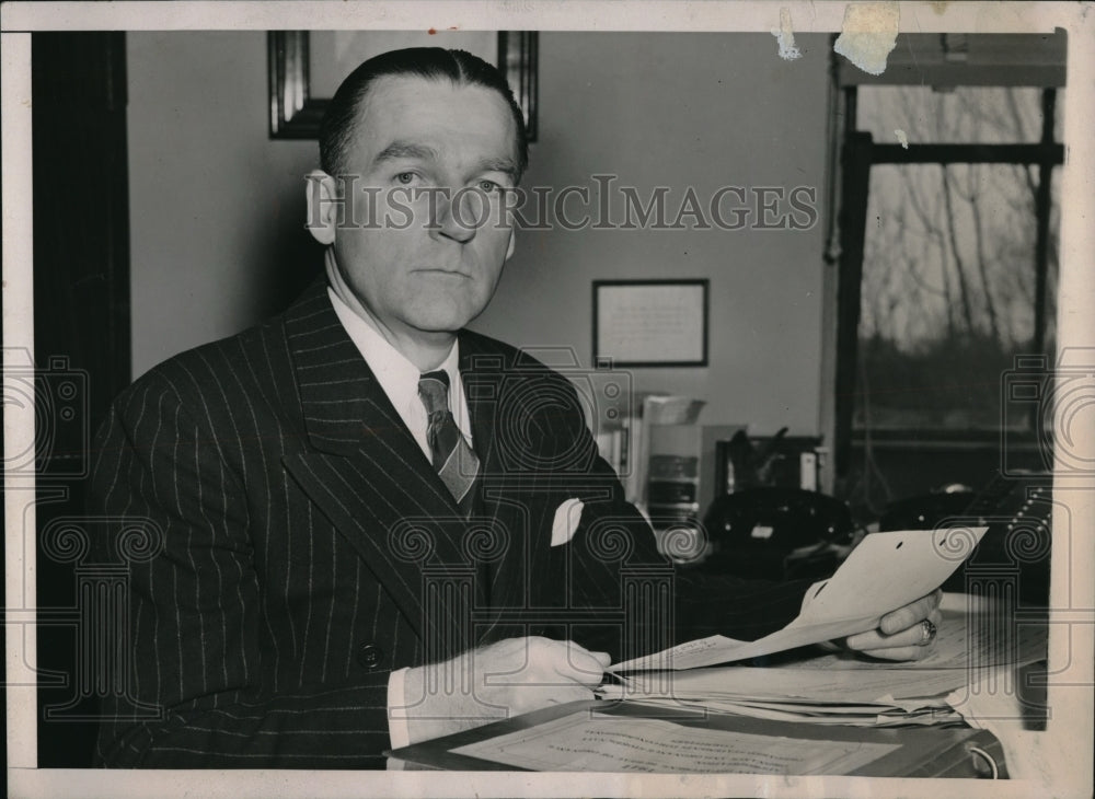 1941 Press Photo Rear Adm William Henry Purnell Blandy named chief- Historic Images