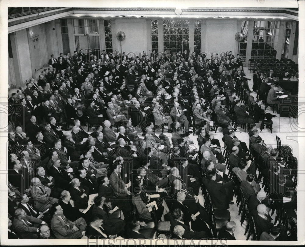 1941 Press Photo 2000 midwest businessmen labor and civic leaders in Chicago - Historic Images