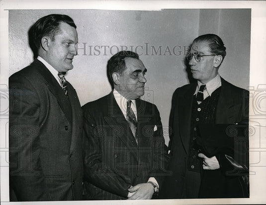 1945 Press Photo Henry Anderson President Of Wards Local Of CIO - Historic Images