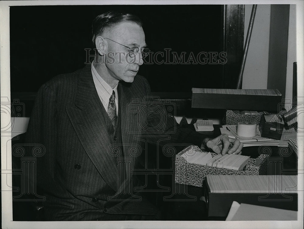 1943 W.D. Thompson of the Disabled Persons Association - Historic Images