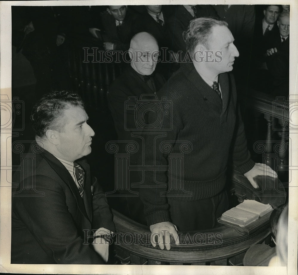 1939 Press Photo George Meyer, witness at trial of Paul Petrillo in Philadelphia - Historic Images