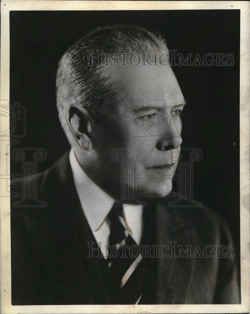 1938 Myron C. Taylor of U.S. Steel Corp. of New Jersey - Historic Images