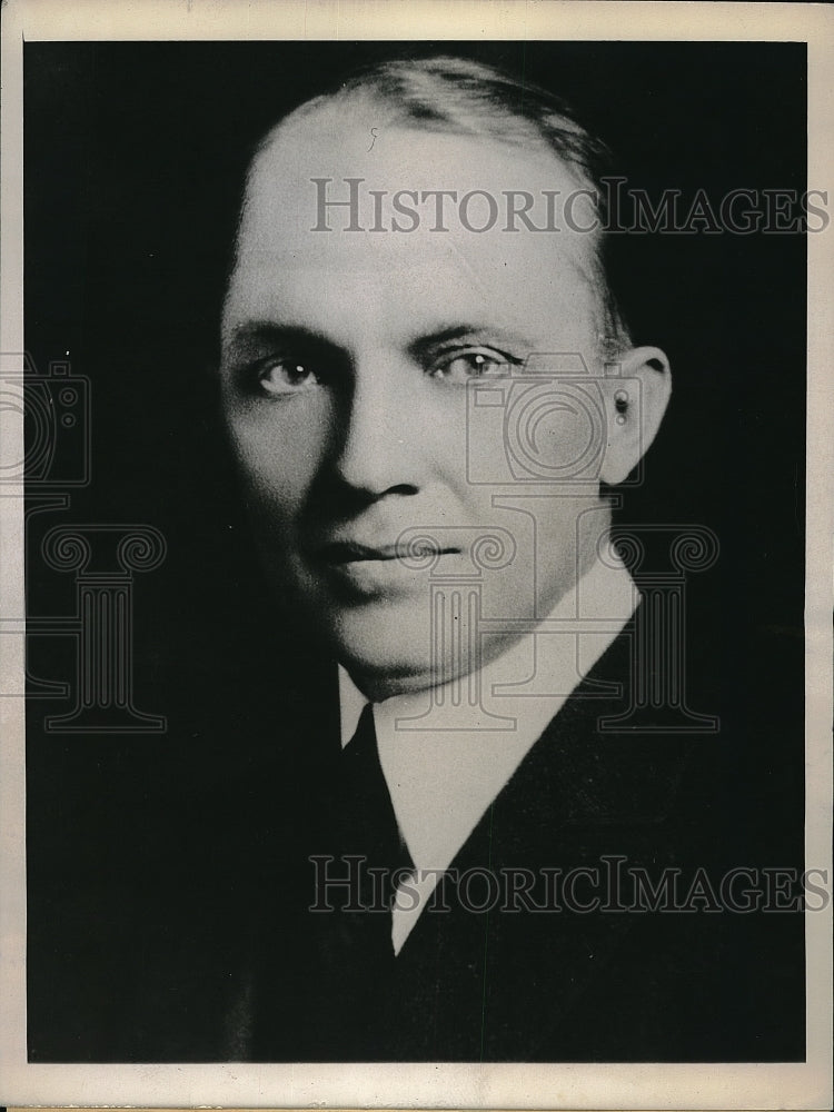 1944 Press Photo Rev Martin Anderson Central Presbyterian Church in Colorado - Historic Images