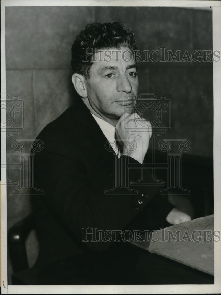 1934 Press Photo Dave Allen on trial in Hollywood for sex irreegularities-Historic Images