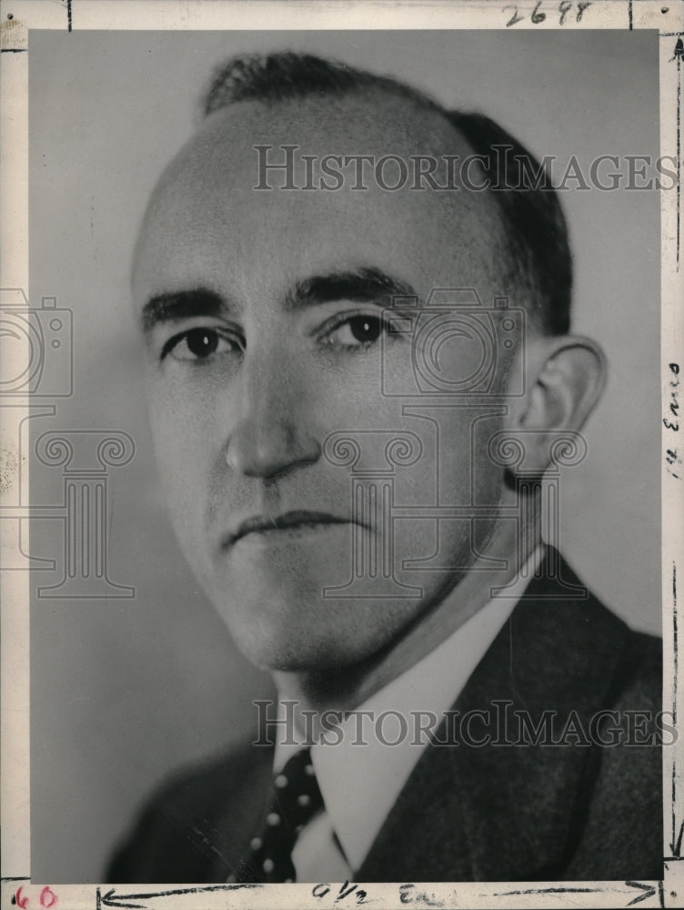 1945 Press Photo William M. Allen, Pres. of Boeing Aircraft Co. and Attorney - Historic Images