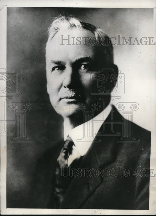 1932 Press Photo Maj ES Grimmer Seattle Lumberman & Republican Named To Succeed - Historic Images