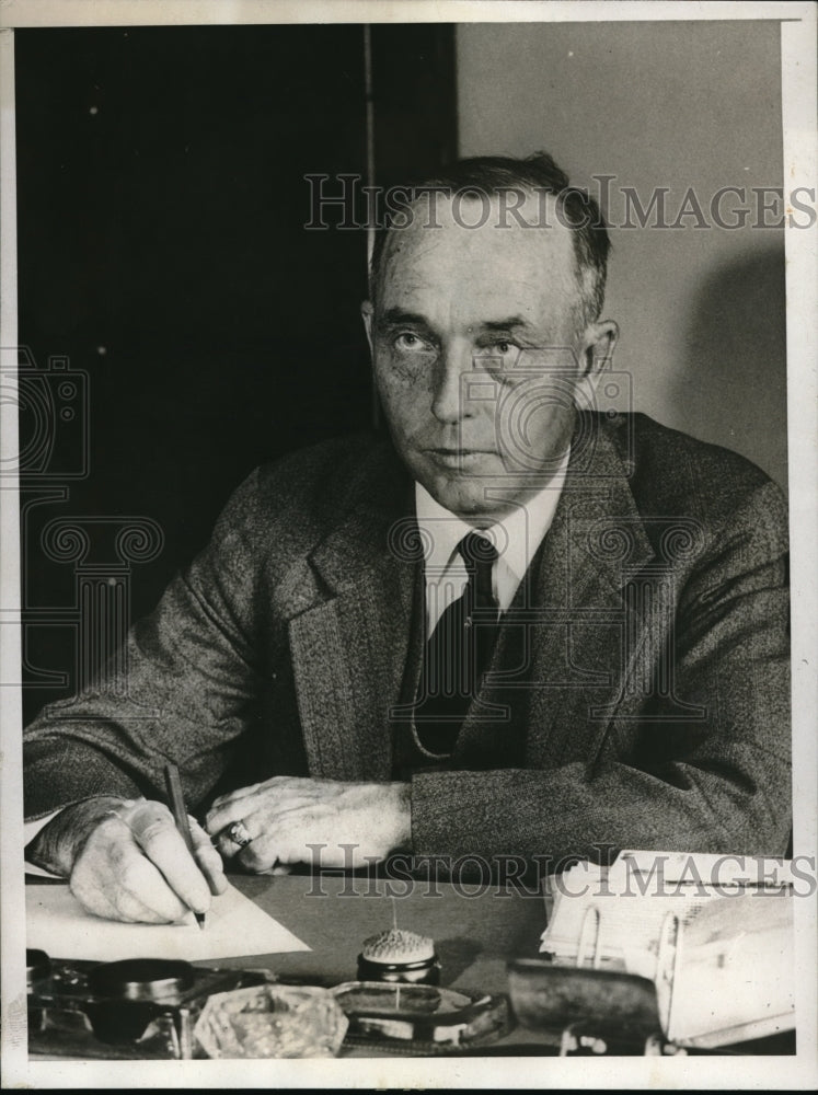 1933 Press Photo Ira F. thompson Former Judge Disctric Court of Appeals La-Historic Images