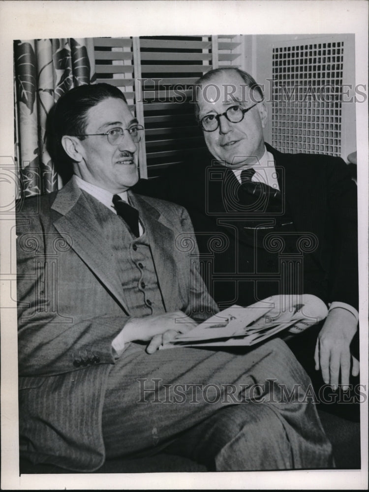 1945 Detroit, Mich Patrick Nertney, Pres Natl lawyers Guild, - Historic Images