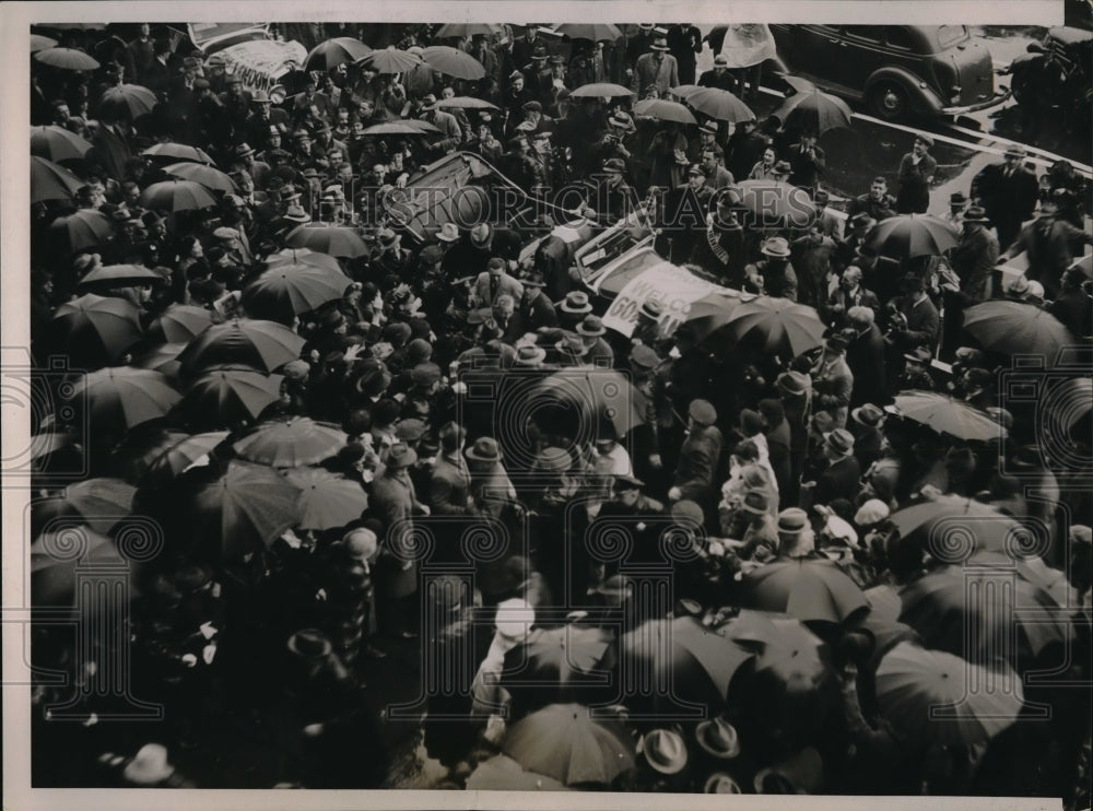 1936 Chicago, Ill., Kansas Gov Alf Landon, Pres. candidate - Historic Images