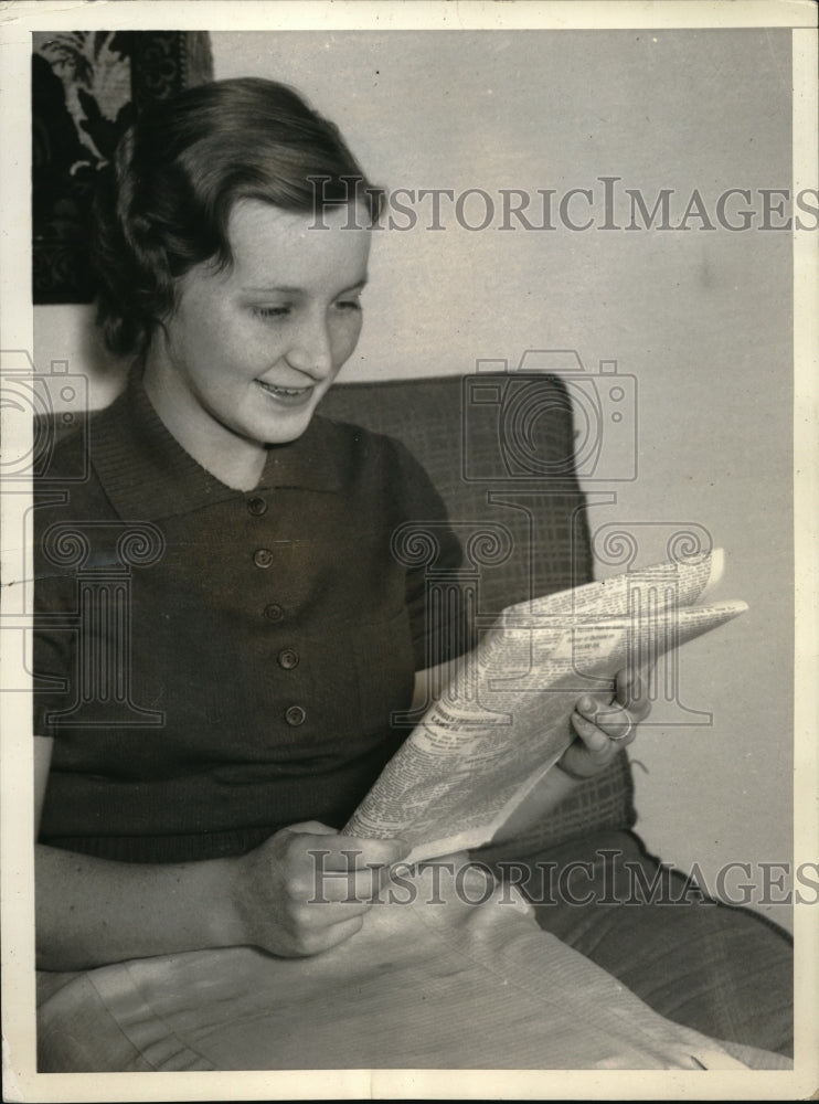 1934 Press Photo Wash. D.C. Mrs Ethel La quay charges Army officer attacked her-Historic Images