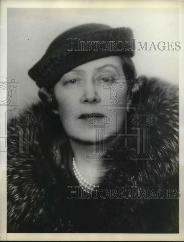 1937 Mrs Myron Taylor, wife of US Steel Corp chairman - Historic Images