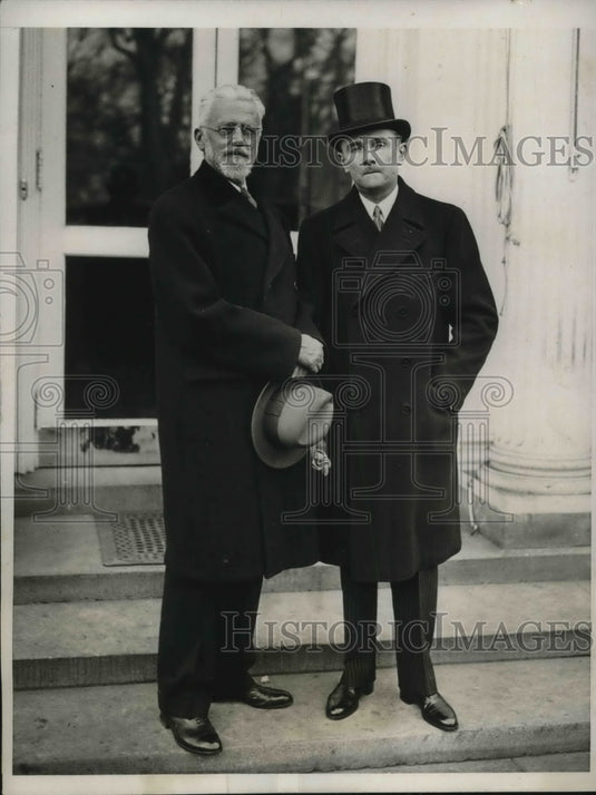 1931 Press Photo Prof. V.Schutz Saevernitz, Univ of Frieburg, Germany,-Historic Images