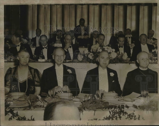 1937 Press Photo 42nd annual dinner of the National Association of Manufacturers - Historic Images