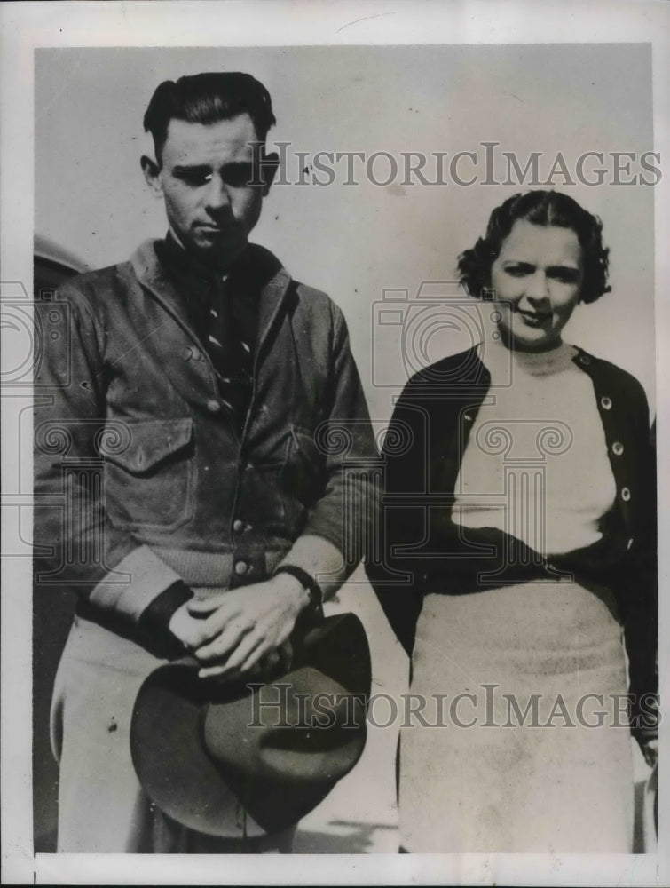 1939 Press Photo Heiress Ann Gould to divorce Herman Elsbury in Cody, Wyo. - Historic Images