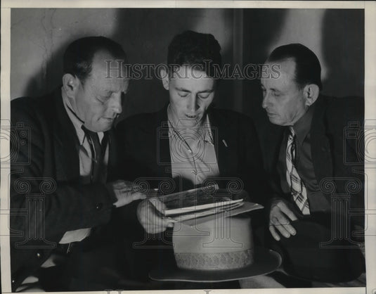 1936 Jack Allman, "Snake Joe" Houtenbrink, Mike Allman-Historic Images