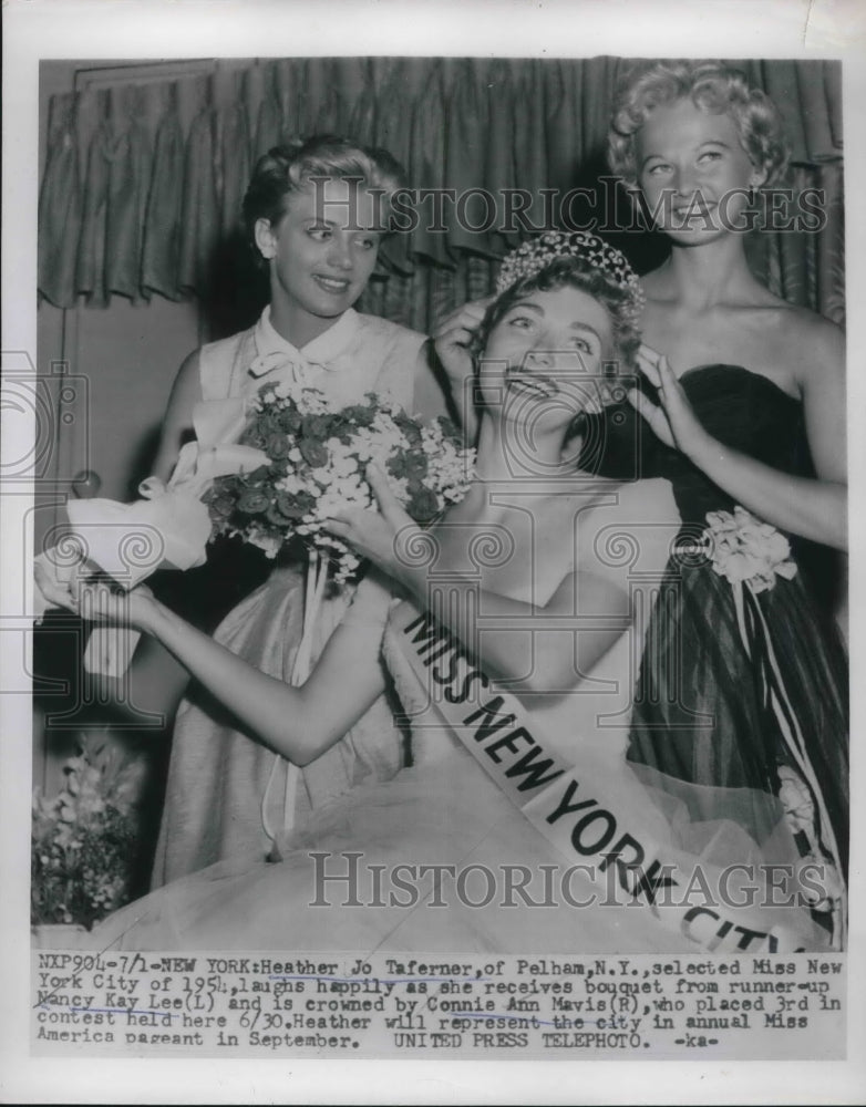 1954 iss NYC Heather Jo Taferner, CA Mavis, NK Lee-Historic Images