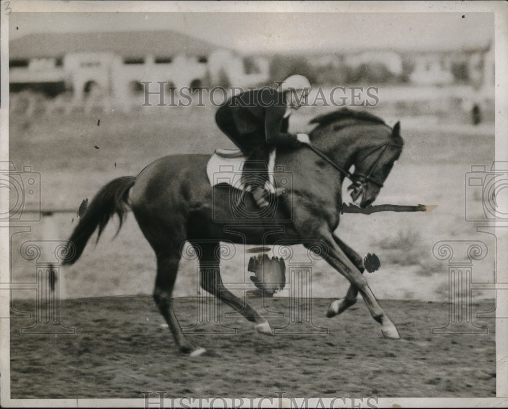 1934 Kentuck Derby horse &quot;Riskulus&quot; at Epsom Downs, Ky-Historic Images