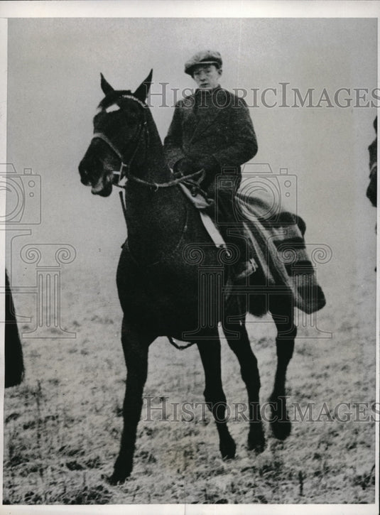 1933 Thoroughbred Dusty Foot To Be Ridden In Grand National-Historic Images