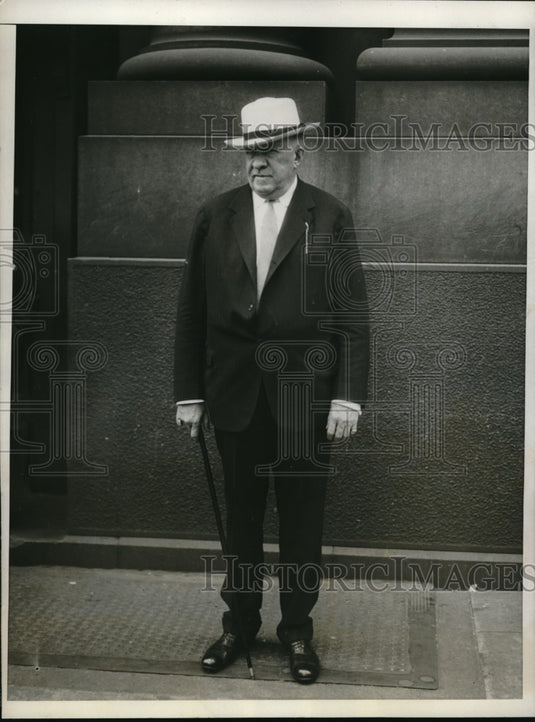 1932 Conrad Mann Pleads Not Guilty To Charges of Lottery Fixing - Historic Images