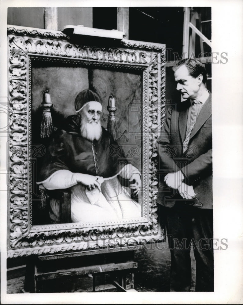 1970 Press Photo Cecil Gould Britains National Garlly Portrait Pope Julius II - Historic Images