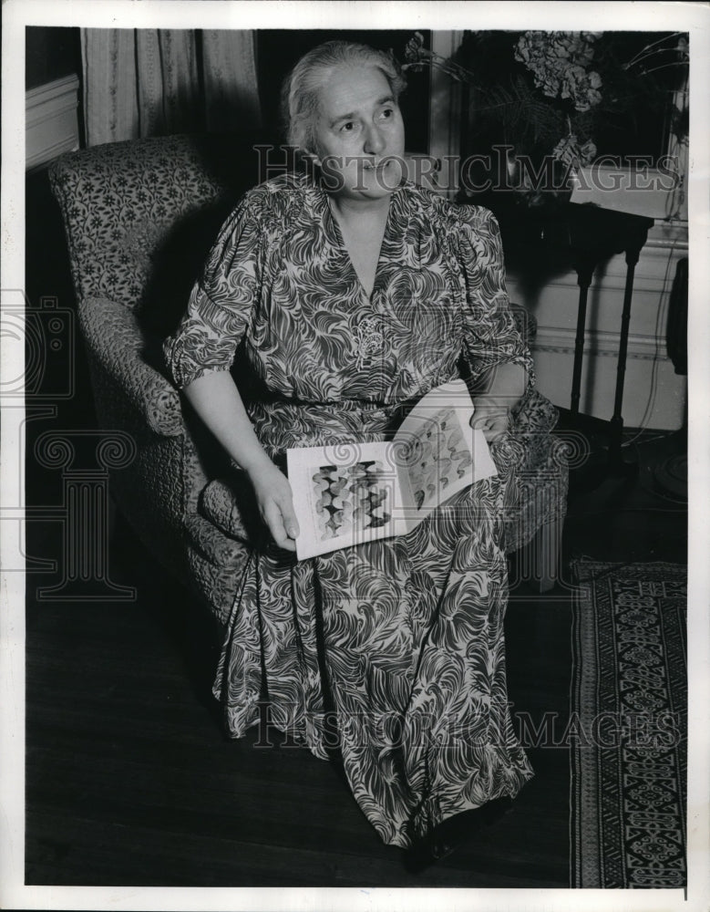 1942 Madame Litvinoff Washington Soviet Embassy W/Handwriting Book - Historic Images