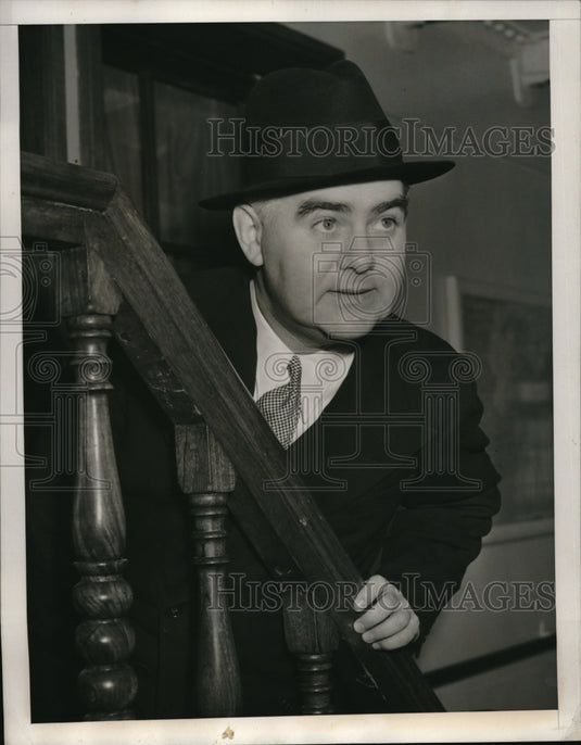 1940 Press Photo William Hillman European Manager London-Historic Images