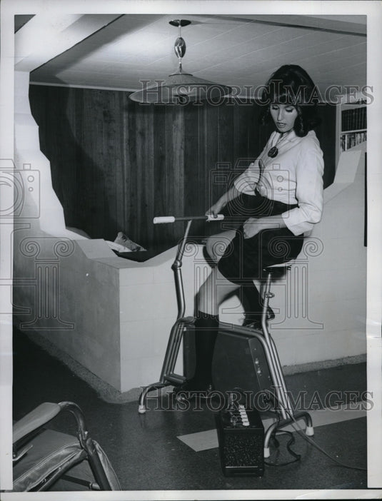 1961 Shelter Power cycle by Dynamic Instrument Co demonstrated-Historic Images