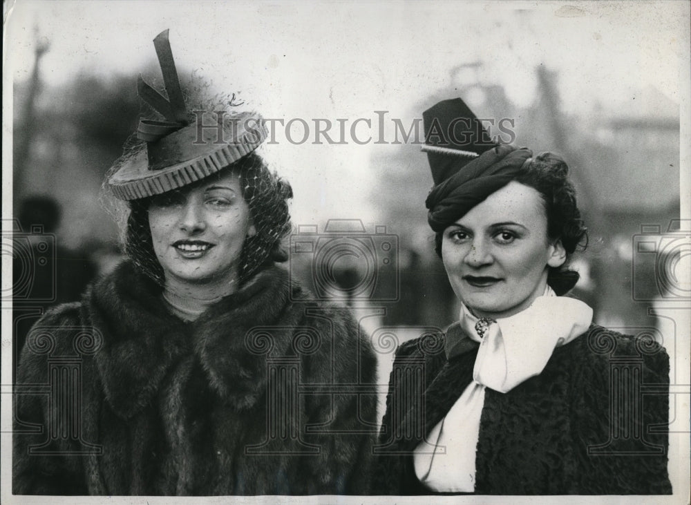 1938 Auteuil fashions on Parisian ladies-Historic Images