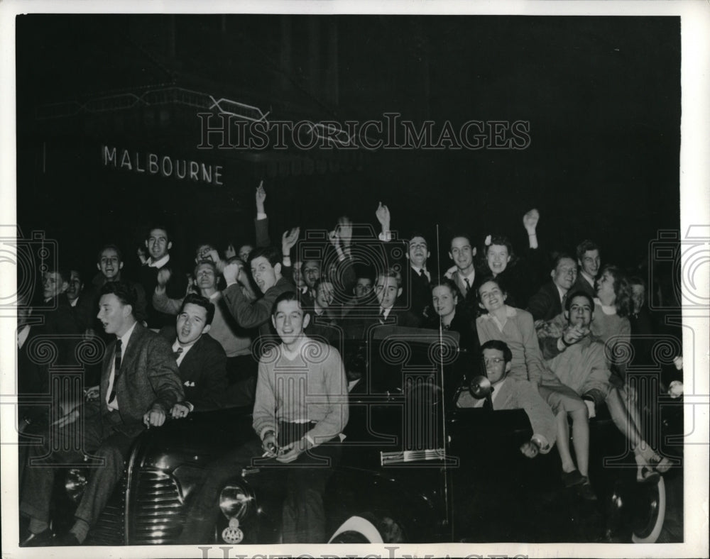 1941 Student body of Duke University at the Rose Bowl-Historic Images