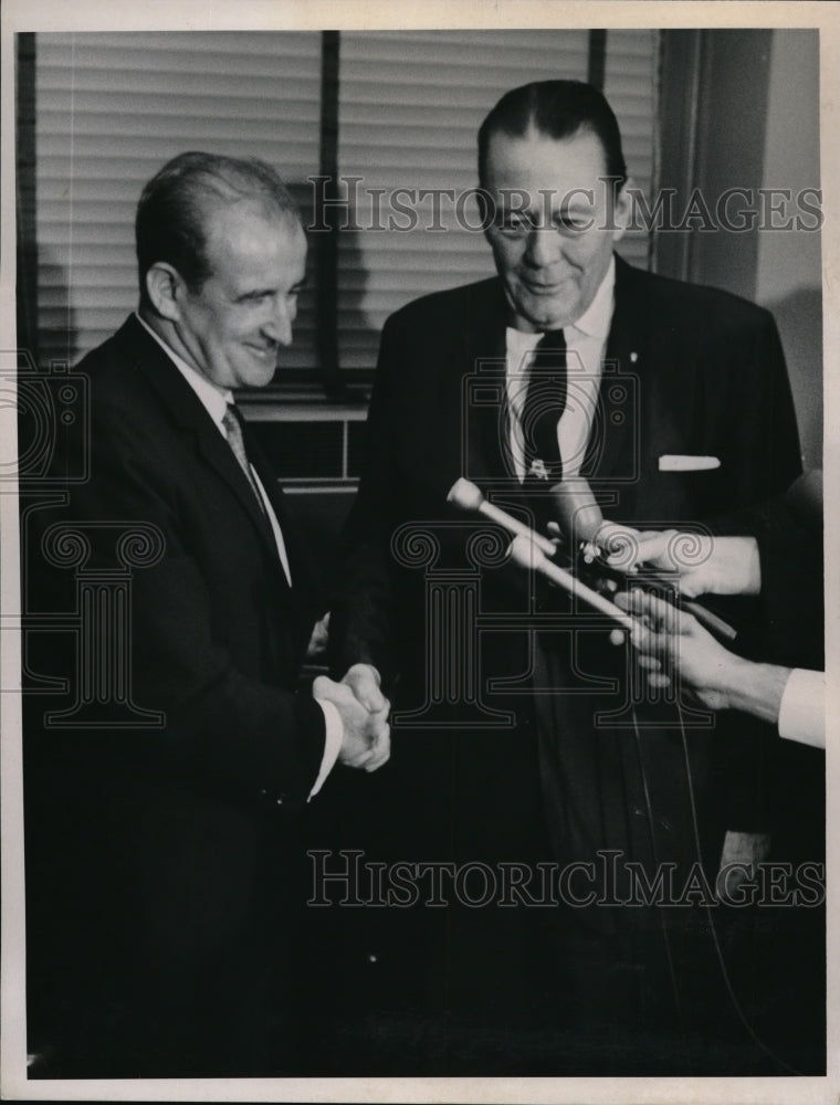 1968 Cleveland, Ohio IPolice Capt.Mike Blackwell,Pat Gerilty - Historic Images