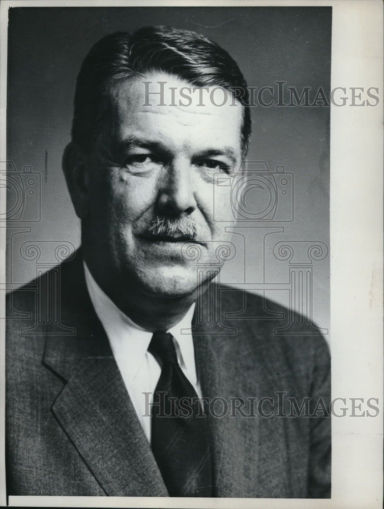 1962 Press Photo Dr. Mason w. Gross, President of Rutgers State University - Historic Images