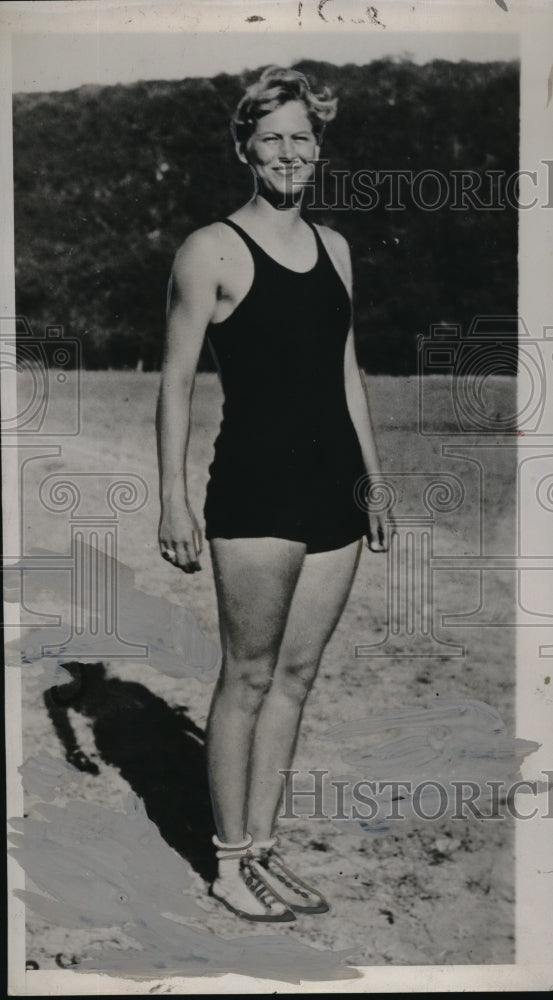 1933 Press Photo Mrs. Minnie Johnson Fullen, 21, wife of a Waco, Texas, druggist - Historic Images