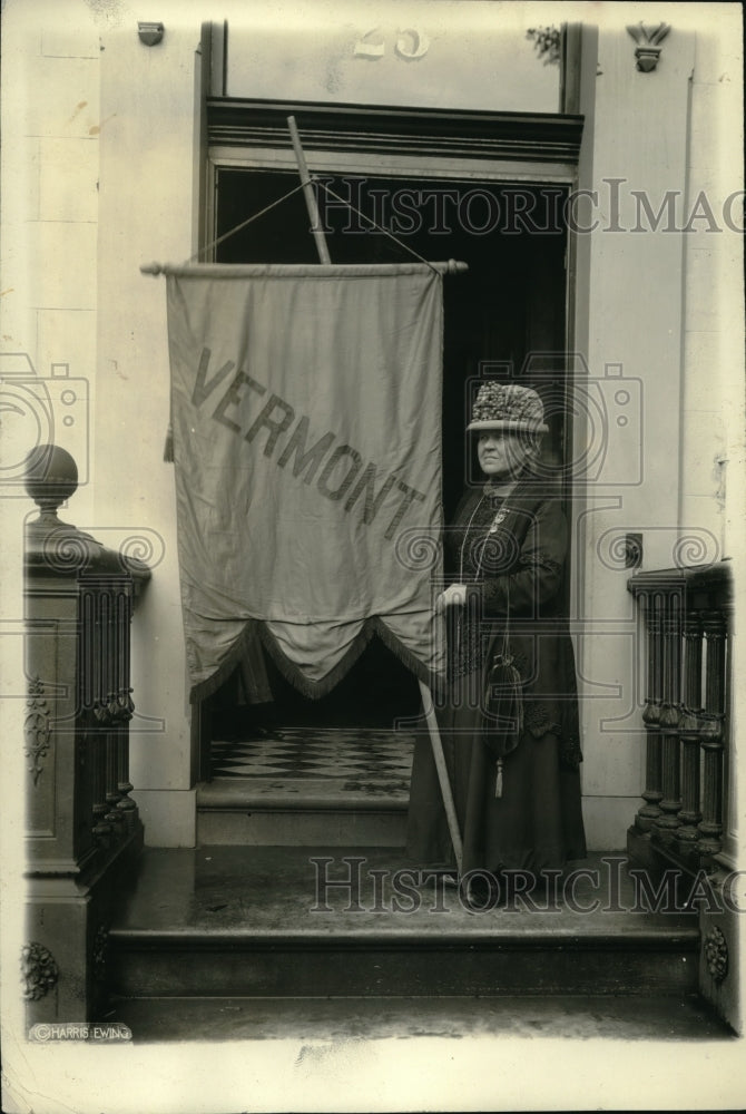 1922 Mrs Emily Pierce Moor headquarters of Woman&#39;s Party Washington-Historic Images