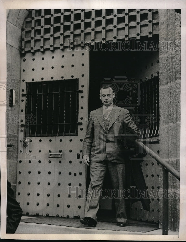 1940 Press Photo Gustavus Heineman father of 16 yr old killer Robert Heineman-Historic Images